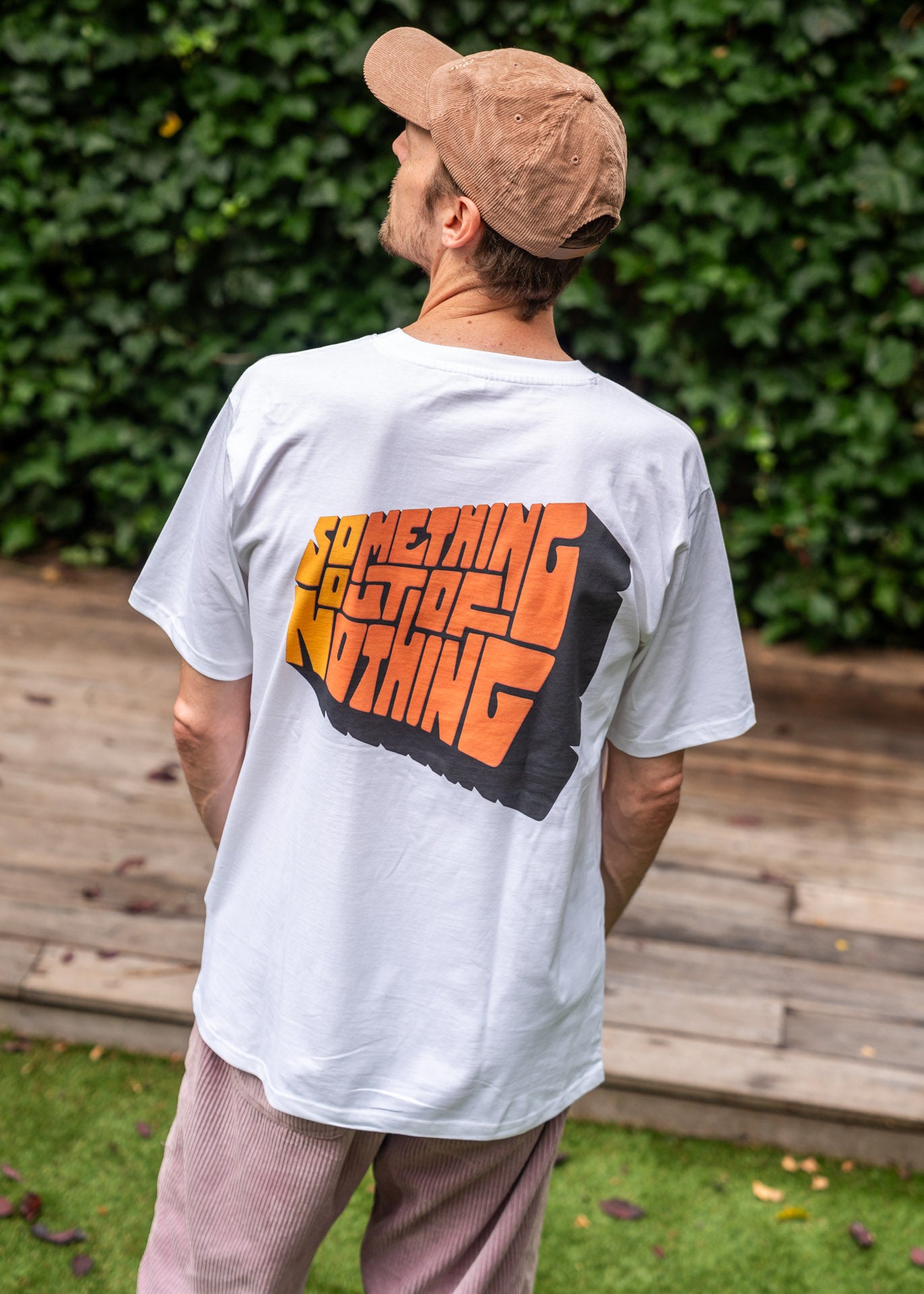 Unisex Organic Oversized 'S.O.O.N' White Tee