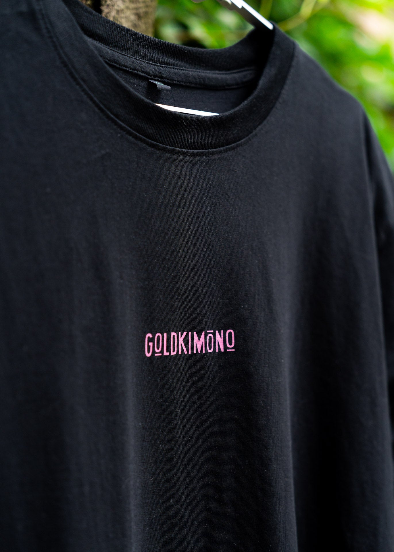 Unisex Organic Oversized 'Lost Inside My Head' Black Tee