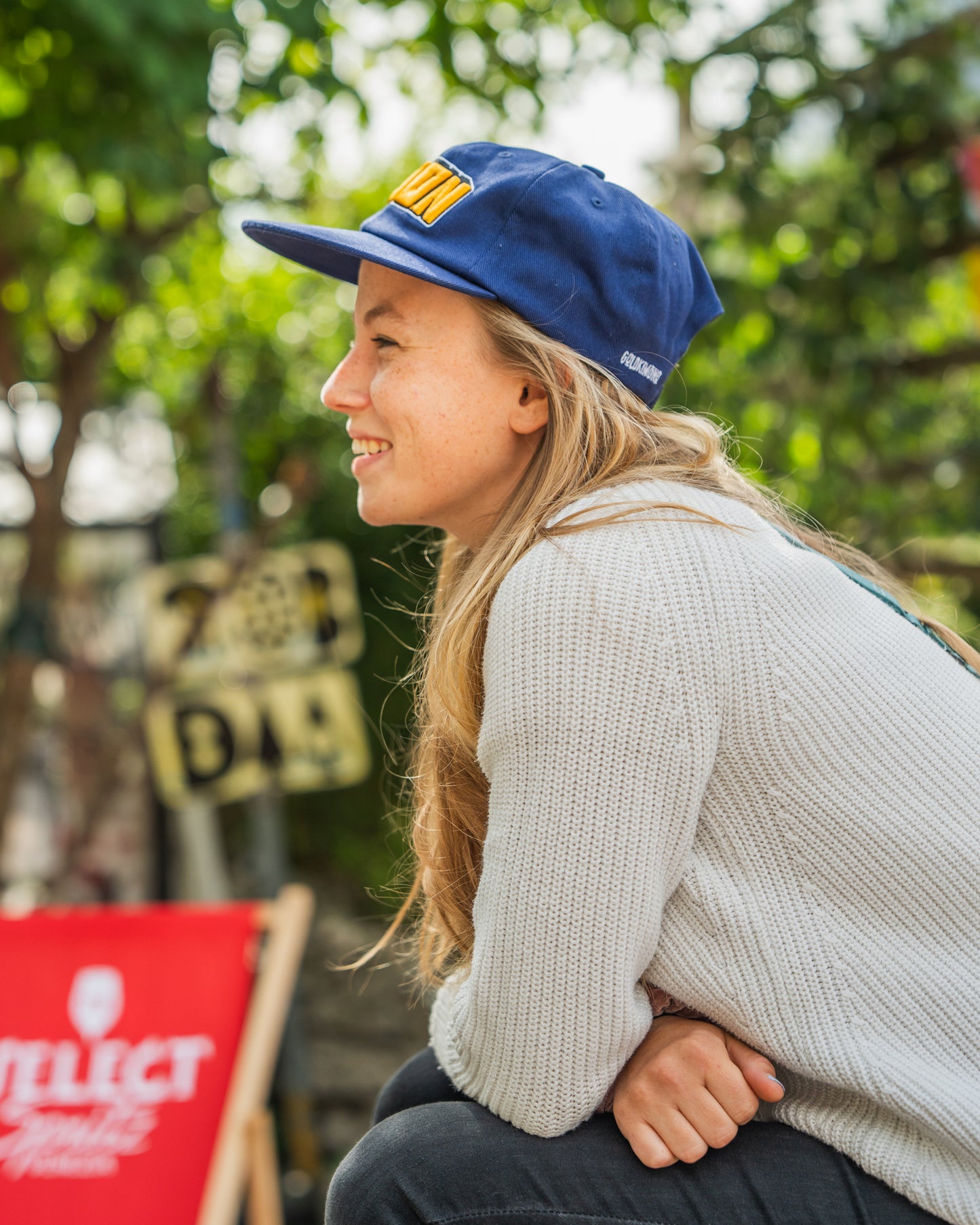 Unisex Blue S.O.O.N Cap