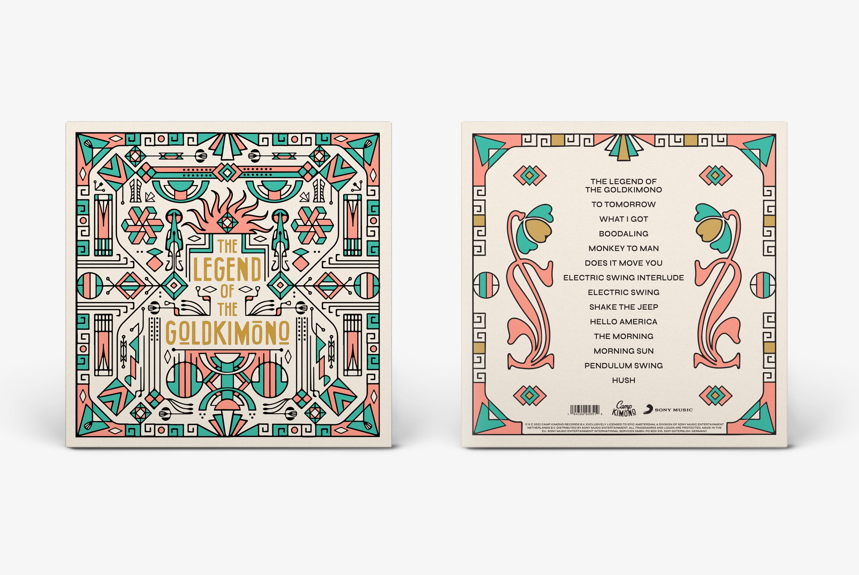 'Legend Of The Goldkimono' 12" Vinyl