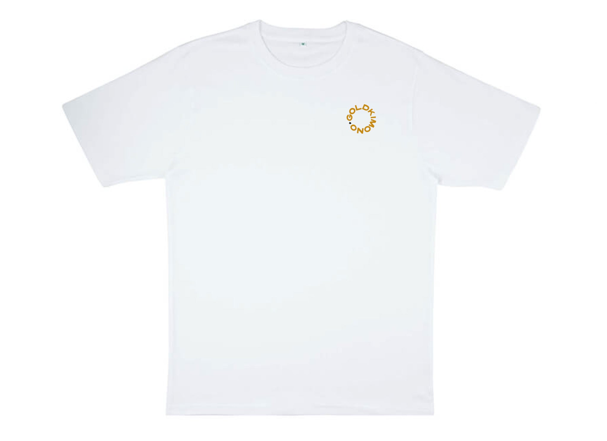Unisex Organic Oversized 'T.O.O.T.H Floating Note' Tee - White